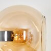 Koyoto Lampada a sfera, Applique Oro, Nero, 3-Luci