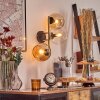 Koyoto Lampada a sfera, Applique Oro, Nero, 3-Luci