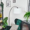 Bassagoda Lampada da terra Nero, 1-Luce