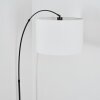 Bassagoda Lampada da terra Cromo, Nero, 1-Luce