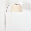 Bassagoda Lampada da terra Cromo, Nero, 1-Luce
