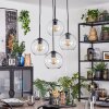 Koyoto Lampadario a sospensione, Lampada a sfera, Lampada a sospensione a cluster Chiaro, 4-Luci