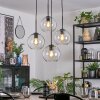 Koyoto Lampadario a sospensione, Lampada a sfera, Lampada a sospensione a cluster Chiaro, 4-Luci