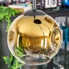 Ripoll Lampadario a sospensione, Lampada a sfera, Lampada a sospensione a cluster Oro, Chiaro, 4-Luci