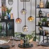 Ripoll Lampadario a sospensione, Lampada a sfera, Lampada a sospensione a cluster Cromo, Oro, Chiaro, Ramato, Grigio fumo, 4-Luci