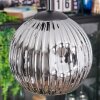 Ripoll Lampadario a sospensione, Lampada a sfera, Lampada a sospensione a cluster Cromo, Grigio fumo, 4-Luci