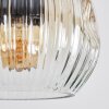 Ripoll Lampadario a sospensione, Lampada a sfera, Lampada a sospensione a cluster Ambrato, Chiaro, 4-Luci