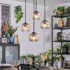 Ripoll Lampadario a sospensione, Lampada a sfera, Lampada a sospensione a cluster Ambrato, Chiaro, 4-Luci