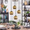 Ripoll Lampadario a sospensione, Lampada a sfera, Lampada a sospensione a cluster Oro, 4-Luci