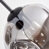 Ripoll Lampadario a sospensione, Lampada a sfera, Lampada a sospensione a cluster Grigio fumo, 4-Luci