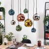 Ripoll Lampadario a sospensione, Lampada a sfera, Lampada a sospensione Écru, Nero, 8-Luci