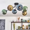 Koyoto Plafoniera, Lampada a sfera 73 cm Blu, Oro, Verde, 6-Luci