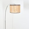 Ramila Lampada da terra Cromo, Nero, 1-Luce