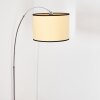 Chellas Lampada da terra Cromo, Nero, 1-Luce