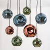 Ripoll Lampadario a sospensione, Lampada a sfera, Lampada a sospensione Écru, Nero, 8-Luci