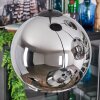 Koyoto Lampadario a sospensione, Lampada a sfera, Lampada a sospensione a cluster Cromo, Grigio fumo, 4-Luci