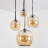 Koyoto Lampada a sfera, Lampada a sospensione a cluster Ambrato, 4-Luci