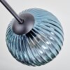 Koyoto Plafoniera, Lampada a sfera 78 cm Blu, Oro, Verde, 6-Luci