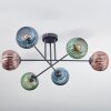 Koyoto Plafoniera, Lampada a sfera 78 cm Blu, Verde, Ramato, 6-Luci