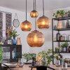 Koyoto Lampadario a sospensione, Lampada a sfera, Lampada a sospensione a cluster Ramato, 4-Luci