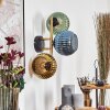Koyoto Lampada a sfera, Applique Oro, Nero, 3-Luci