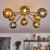 Ripoll Plafoniera, Lampada a sfera Blu, Oro, Verde, 8-Luci