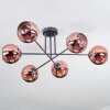 Koyoto Plafoniera, Lampada a sfera 72 cm Ramato, 6-Luci
