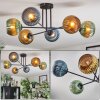 Koyoto Plafoniera, Lampada a sfera 78 cm Blu, Oro, Verde, 6-Luci