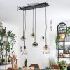 Ripoll Lampadario a sospensione, Lampada a sfera, Lampada a sospensione Ambrato, Chiaro, Grigio fumo, 6-Luci