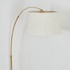 Bassagoda Lampada da terra Ottone, Nero, 1-Luce