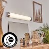 Morges Lampada da specchio LED Cromo, Bianco, 1-Luce