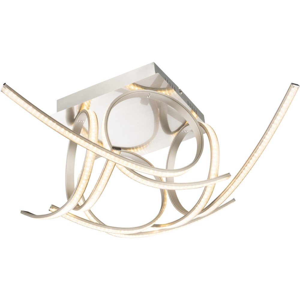 Globo CAGUA Plafoniera LED Nichel opaco, 1-Luce main product photo