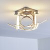 Felin Plafoniera LED Nichel opaco, 1-Luce