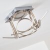 Felin Plafoniera LED Nichel opaco, 1-Luce
