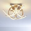 Felin Plafoniera LED Nichel opaco, 1-Luce