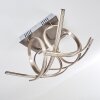 Felin Plafoniera LED Nichel opaco, 1-Luce