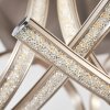 Felin Plafoniera LED Nichel opaco, 1-Luce