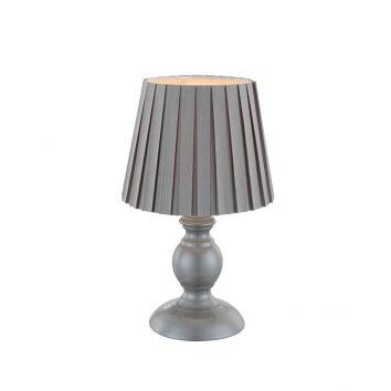 Globo Lampada da tavolo Grigio, 1-Luce Globo Lampada da tavolo Grigio, 1-Luce