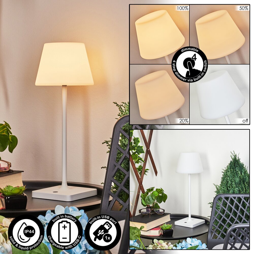 Mayordomo Lampada da tavolo LED Bianco, 1-Luce main product photo