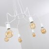 Cuyama Lampadario a sospensione Bianco, 6-Luci