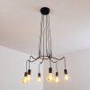 Cuyama Lampadario a sospensione Nero, 6-Luci