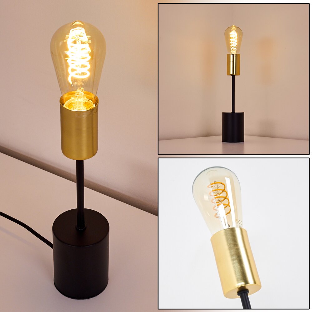Gnarp Lampada da tavolo Oro, Nero, 1-Luce main product photo