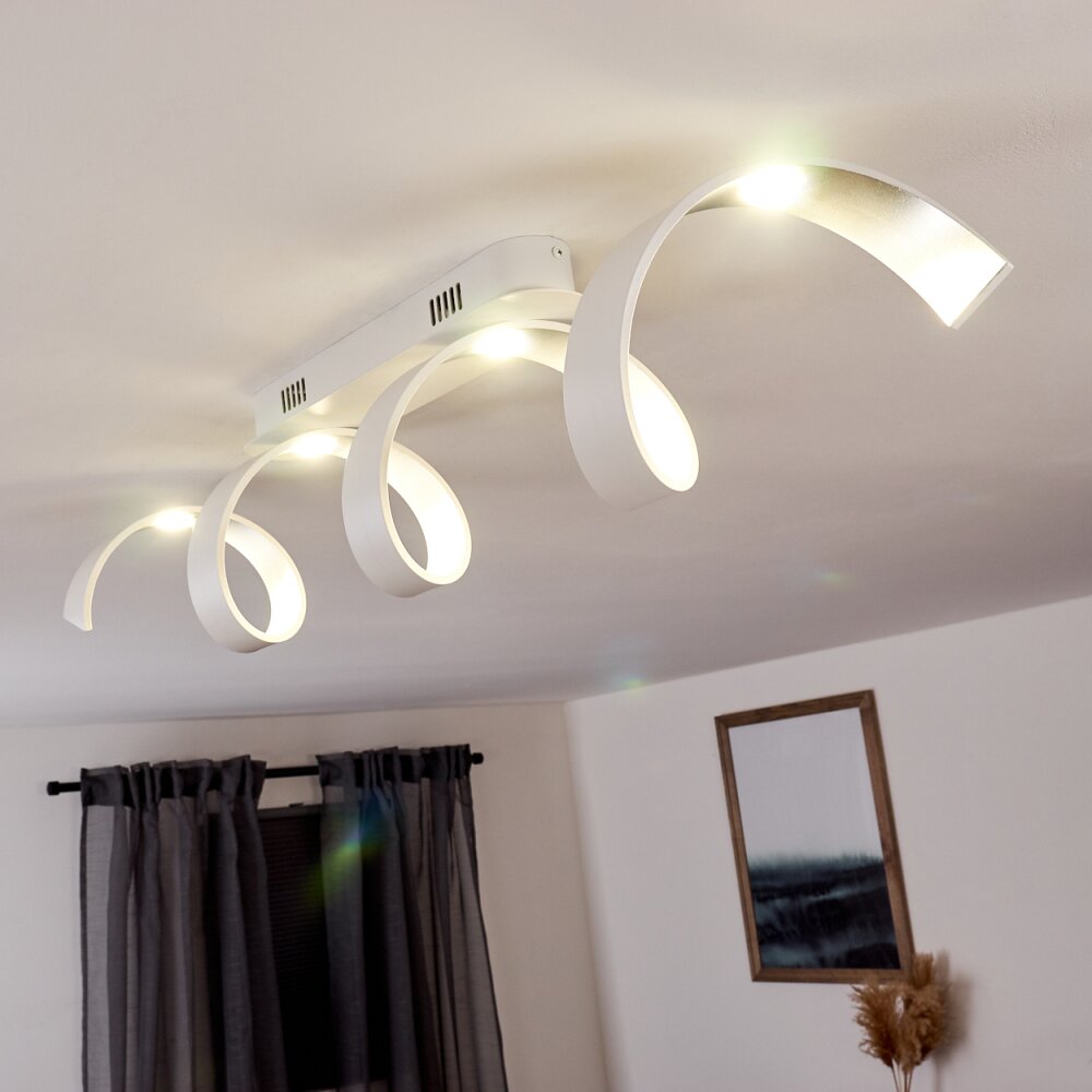 Rezat Plafoniera LED Bianco, 1-Luce main product photo