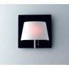 Luce-Design Wharol Applique LED Nero, 1-Luce