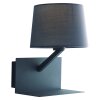 Luce-Design Ciak Applique Grigio, 1-Luce
