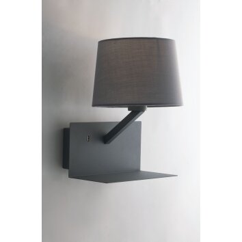 Luce-Design Ciak Applique Grigio, 1-Luce Luce-Design Ciak Applique Grigio, 1-Luce