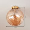 Tomboul Plafoniera Oro, 1-Luce