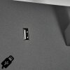 Schonenwerd Applique Grigio, 1-Luce