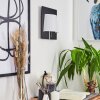 Beaverton Applique LED Nero, 1-Luce