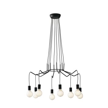 Cuyama Lampadario a sospensione Nero, 4-Luci